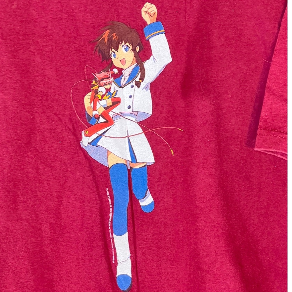 Vintage Y2K Angelic Layer Anime T Shirt 2XL ADV Films CLAMP Misaki Graphic Tee